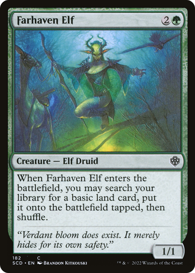 Farhaven Elf [Starter Commander Decks] | L.A. Mood Comics and Games