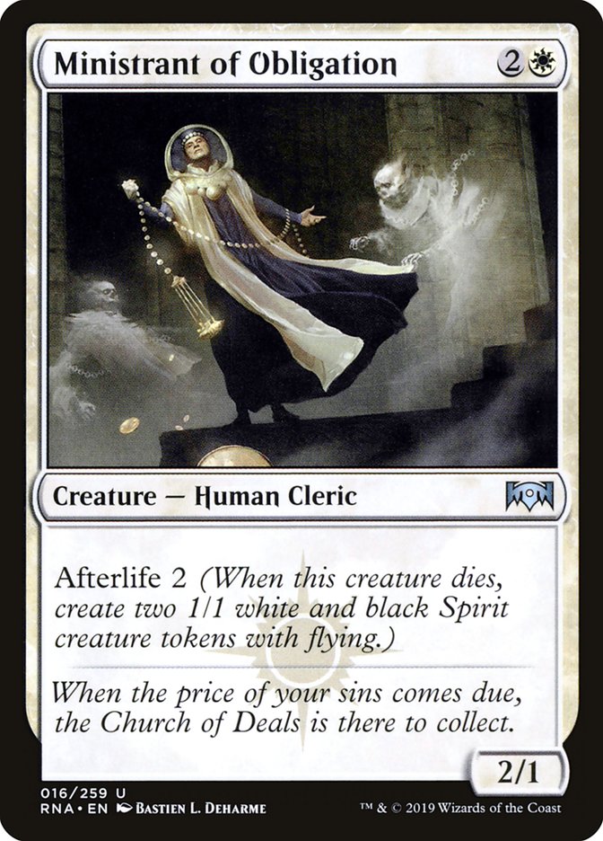 Ministrant of Obligation [Ravnica Allegiance] | L.A. Mood Comics and Games