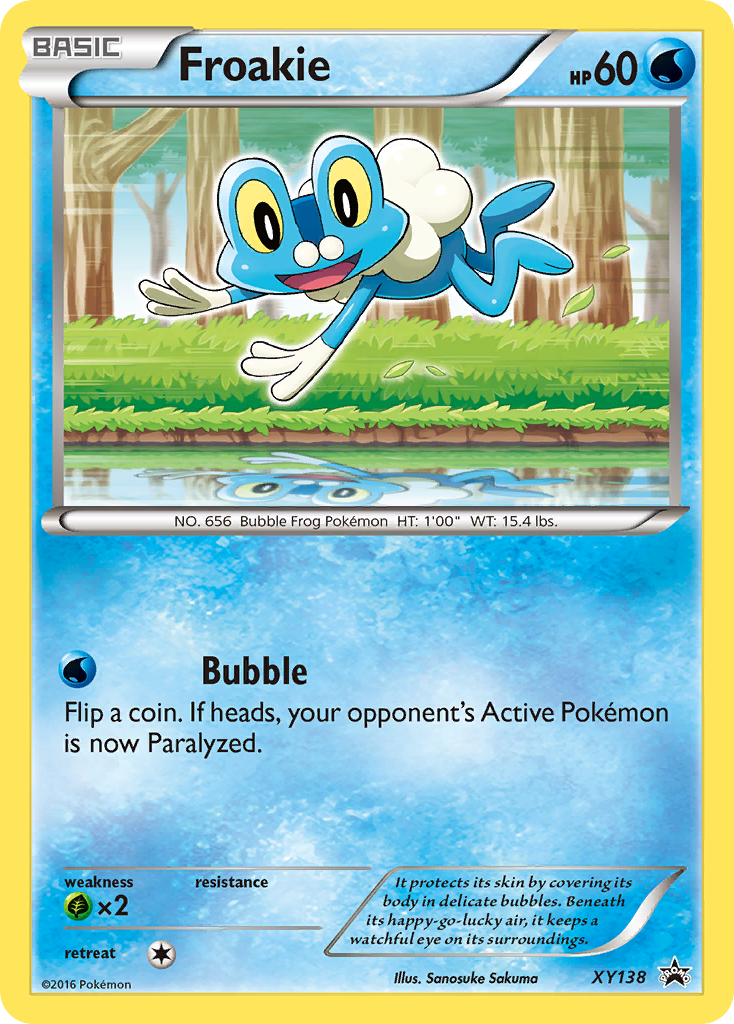 Froakie (XY138) [XY: Black Star Promos] | L.A. Mood Comics and Games