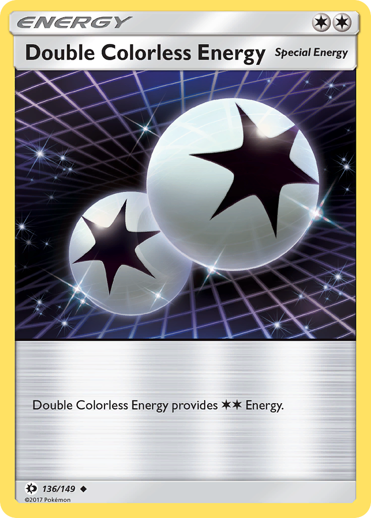 Double Colorless Energy (136/149) [Sun & Moon: Base Set] | L.A. Mood Comics and Games