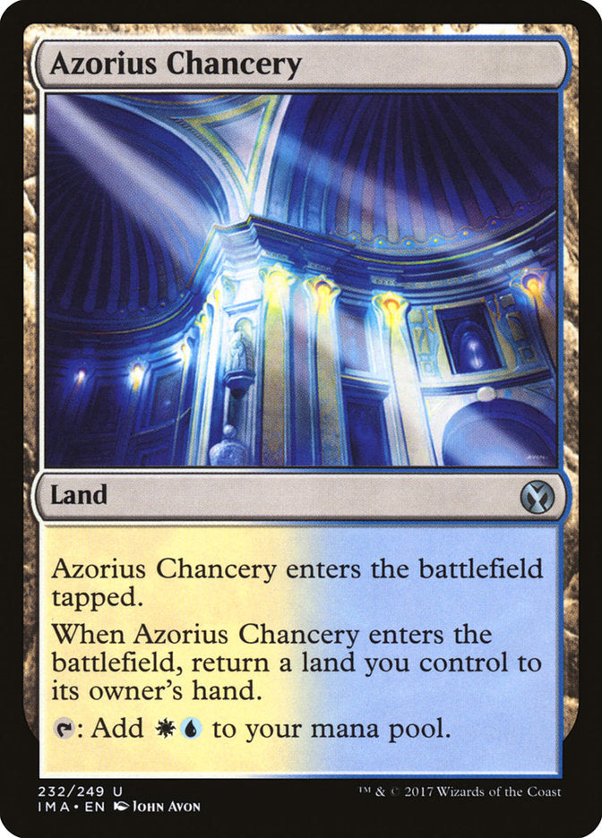 Azorius Chancery [Iconic Masters] | L.A. Mood Comics and Games