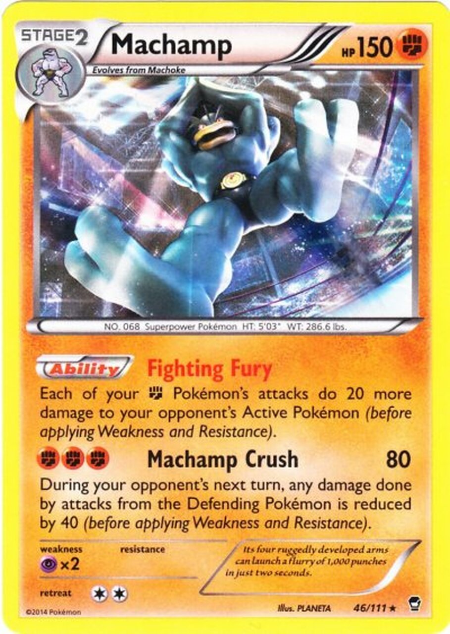 Machamp (46/111) [XY: Furious Fists] | L.A. Mood Comics and Games