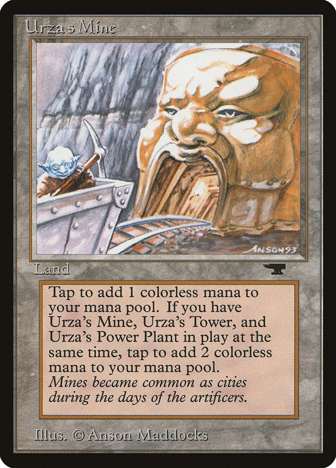 Urza's Mine (Mine Cart Entering Mouth) [Antiquities] | L.A. Mood Comics and Games