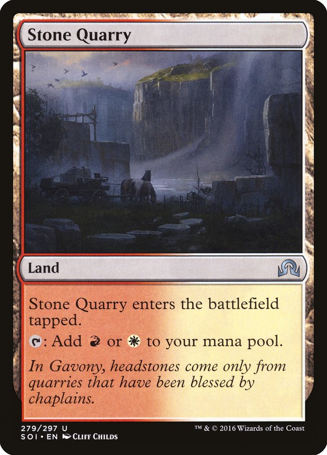 Stone Quarry [Shadows over Innistrad] | L.A. Mood Comics and Games