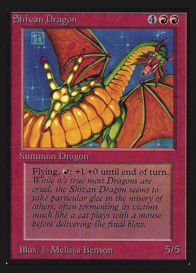 Shivan Dragon [International Collectors' Edition] | L.A. Mood Comics and Games