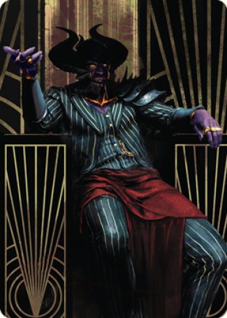Ob Nixilis, the Adversary 2 Art Card [Streets of New Capenna Art Series] | L.A. Mood Comics and Games