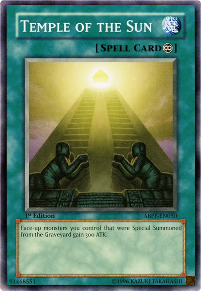 Temple of the Sun [ABPF-EN050] Common | L.A. Mood Comics and Games