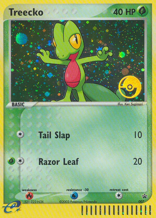 Treecko (007) [Nintendo: Black Star Promos] | L.A. Mood Comics and Games