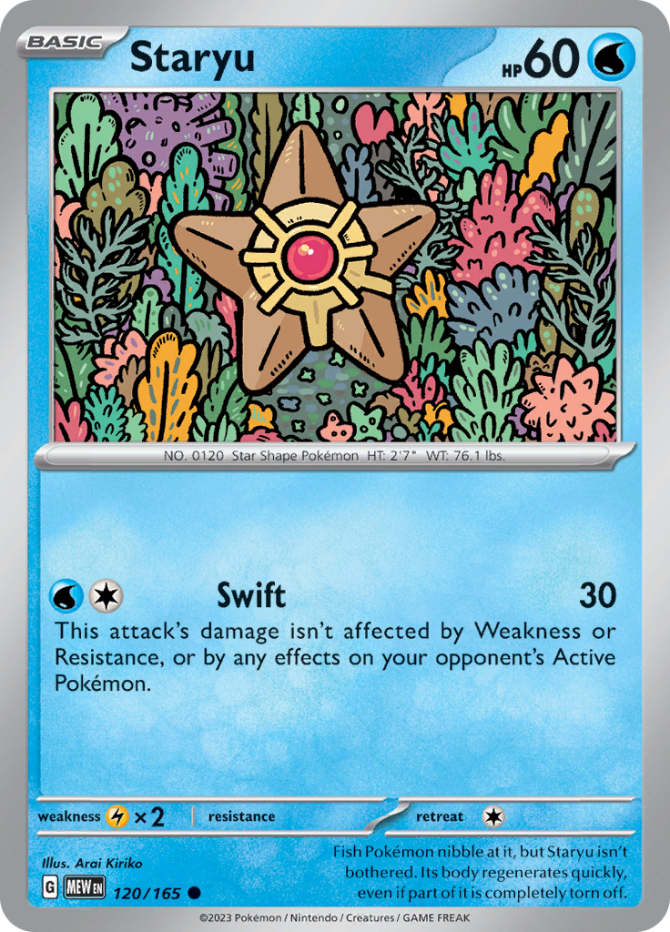 Staryu (120/165) [Scarlet & Violet: 151] | L.A. Mood Comics and Games