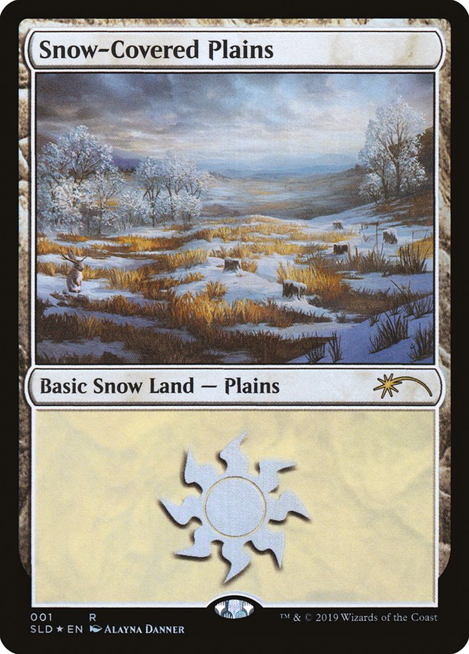 Snow-Covered Plains (001) [Secret Lair Drop Series] | L.A. Mood Comics and Games