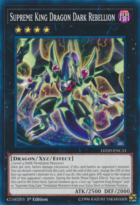 Supreme King Dragon Dark Rebellion [LEDD-ENC33] Common | L.A. Mood Comics and Games
