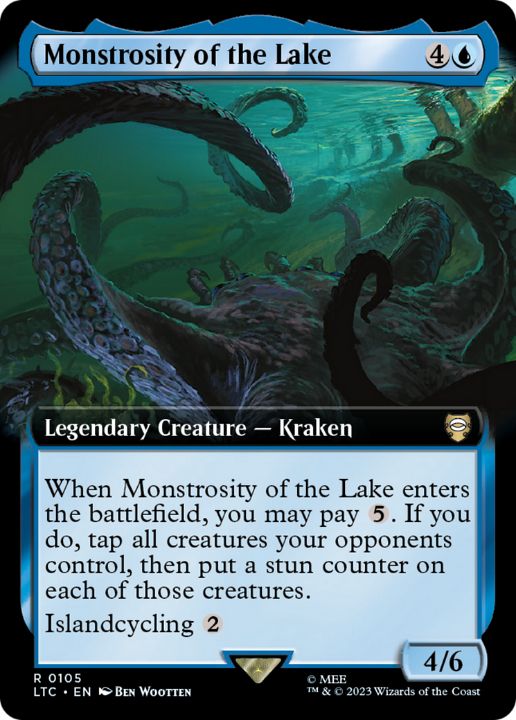 Monstrosity of the Lake (Extended Art) [The Lord of the Rings: Tales of Middle-Earth Commander] | L.A. Mood Comics and Games