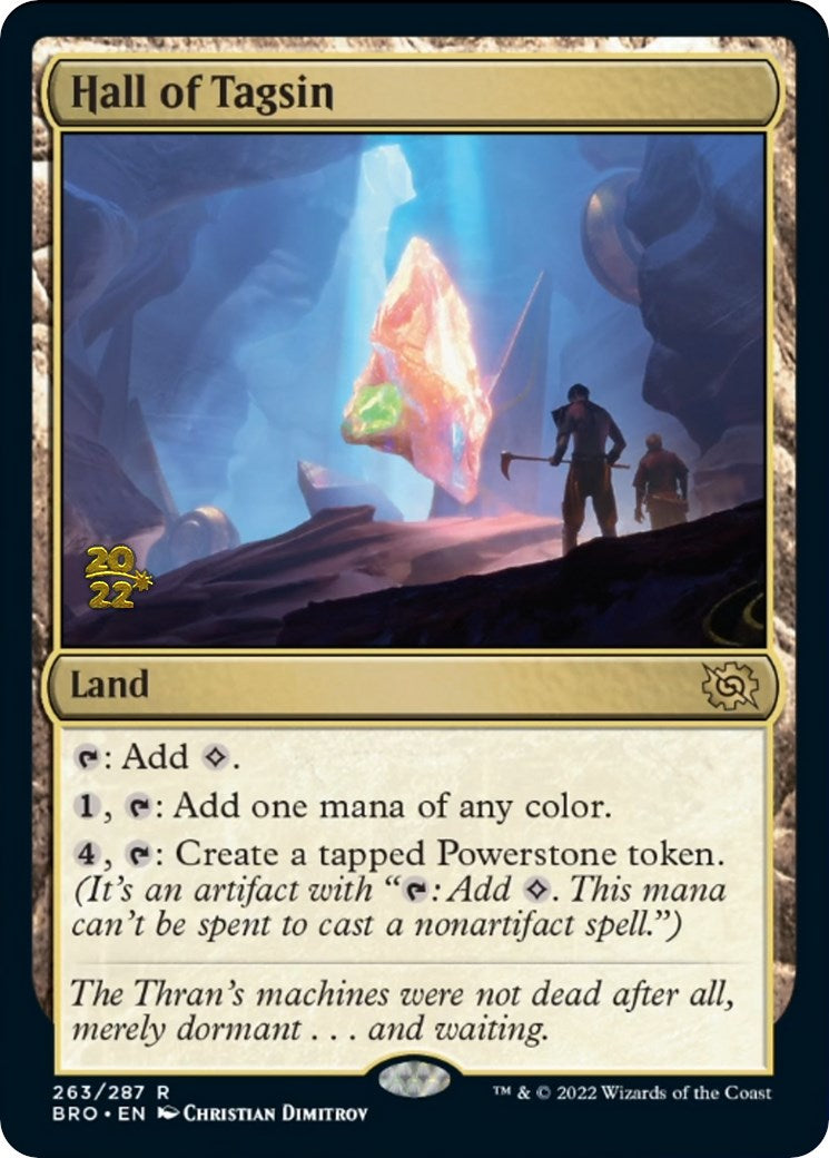 Hall of Tagsin [The Brothers' War Prerelease Promos] | L.A. Mood Comics and Games