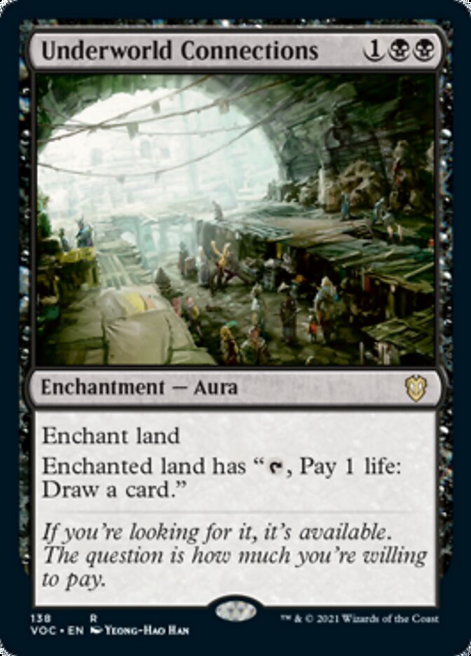 Underworld Connections [Innistrad: Crimson Vow Commander] | L.A. Mood Comics and Games