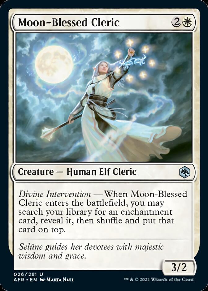 Moon-Blessed Cleric [Dungeons & Dragons: Adventures in the Forgotten Realms] | L.A. Mood Comics and Games