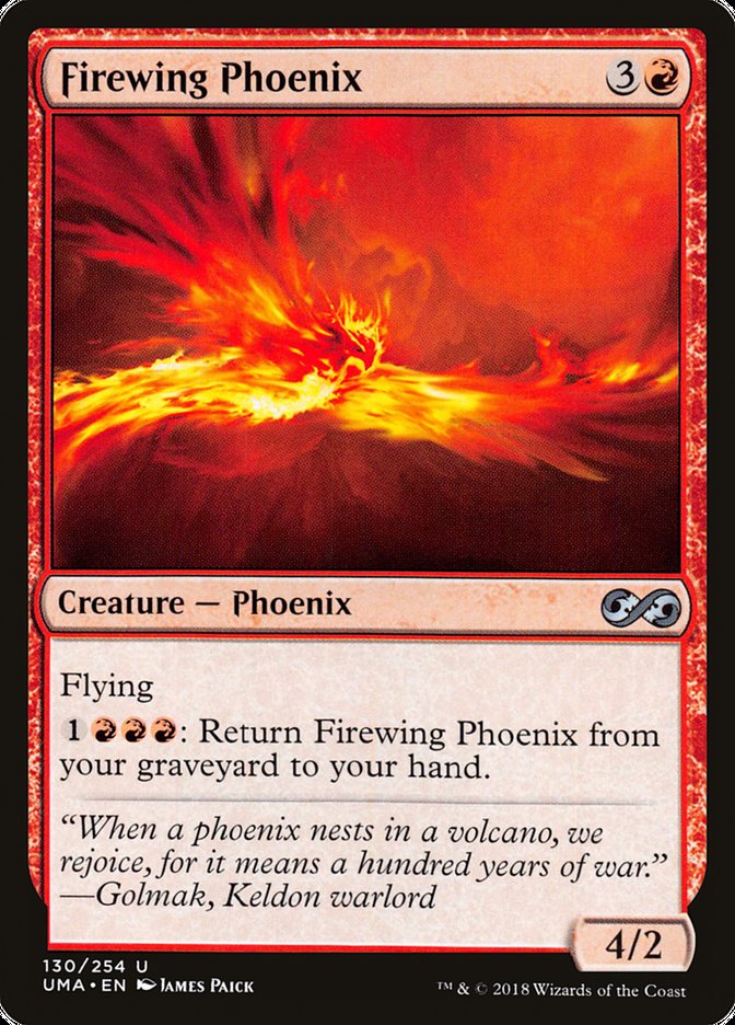 Firewing Phoenix [Ultimate Masters] | L.A. Mood Comics and Games