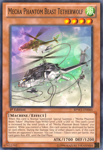 Mecha Phantom Beast Tetherwolf [BPW2-EN060] Common | L.A. Mood Comics and Games