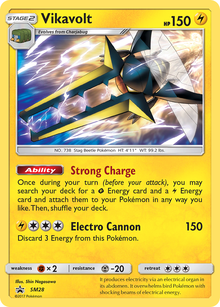 Vikavolt (SM28) [Sun & Moon: Black Star Promos] | L.A. Mood Comics and Games