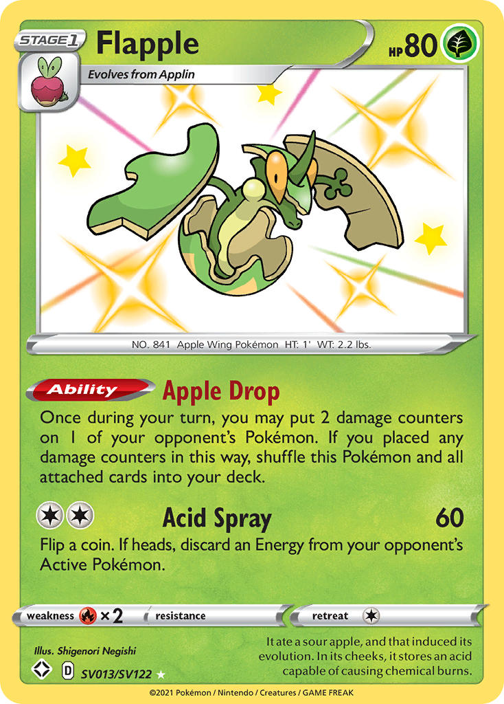 Flapple (SV013/SV122) [Sword & Shield: Shining Fates] | L.A. Mood Comics and Games