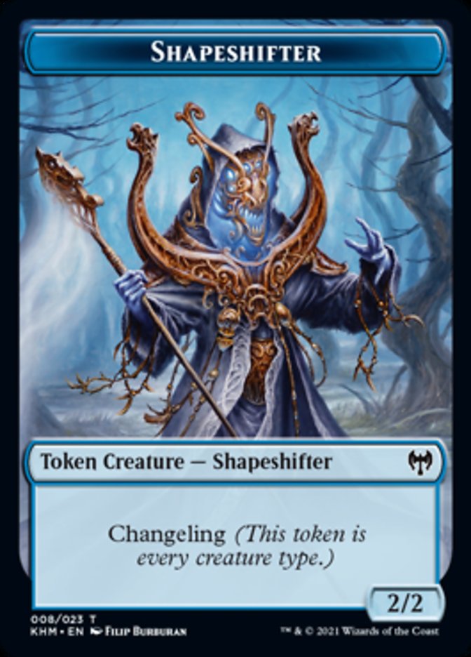 Shapeshifter Token [Kaldheim Tokens] | L.A. Mood Comics and Games