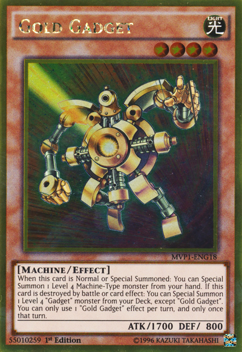 Gold Gadget [MVP1-ENG18] Gold Rare | L.A. Mood Comics and Games