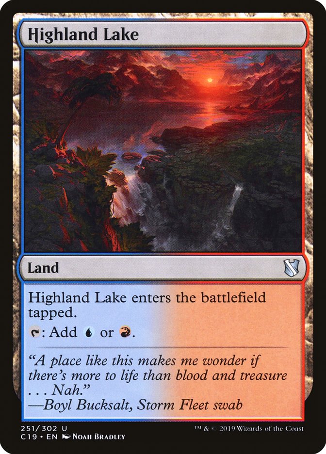 Highland Lake [Commander 2019] | L.A. Mood Comics and Games