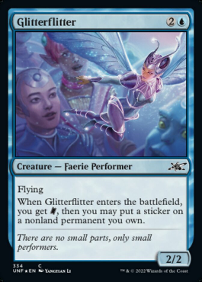 Glitterflitter (Galaxy Foil) [Unfinity] | L.A. Mood Comics and Games