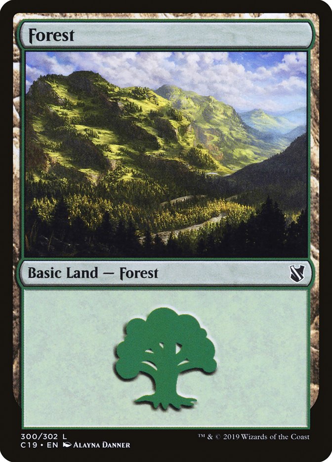 Forest (300) [Commander 2019] | L.A. Mood Comics and Games