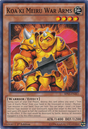 Koa'ki Meiru War Arms [BP03-EN061] Common | L.A. Mood Comics and Games