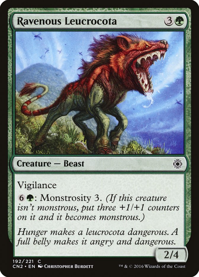 Ravenous Leucrocota [Conspiracy: Take the Crown] | L.A. Mood Comics and Games