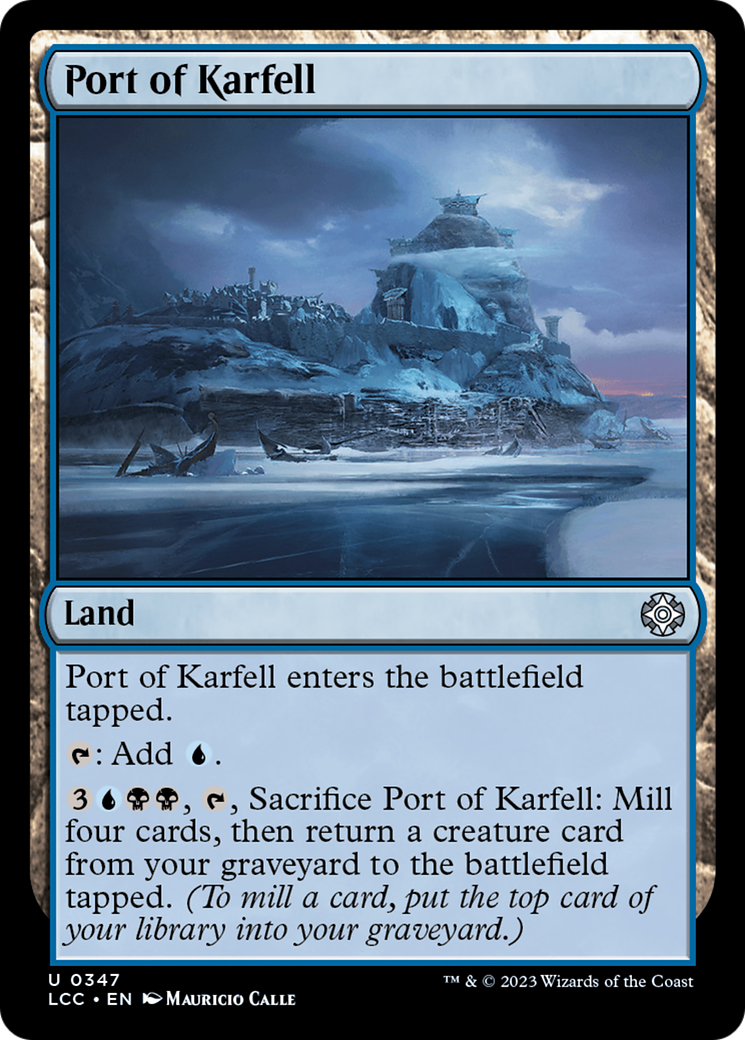 Port of Karfell [The Lost Caverns of Ixalan Commander] | L.A. Mood Comics and Games