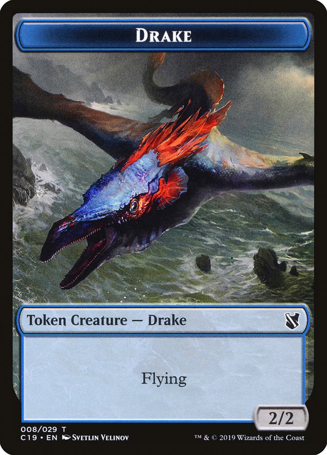 Drake Token [Commander 2019 Tokens] | L.A. Mood Comics and Games