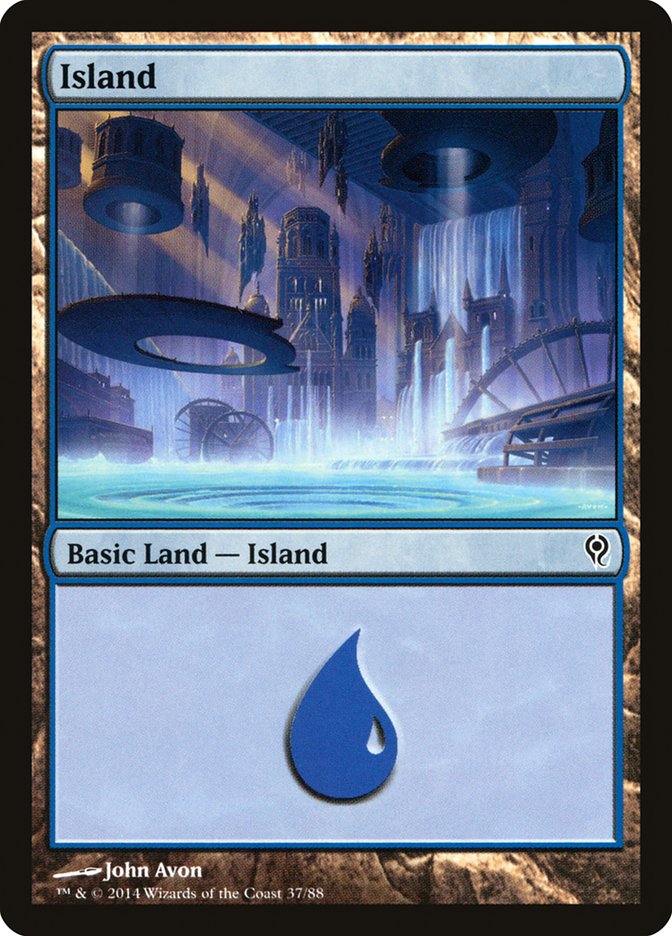 Island (37) [Duel Decks: Jace vs. Vraska] | L.A. Mood Comics and Games