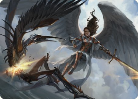 Destroy Evil Art Card [Dominaria United Art Series] | L.A. Mood Comics and Games