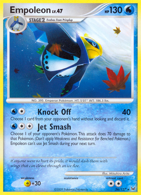 Empoleon (26/127) [Platinum: Base Set] | L.A. Mood Comics and Games