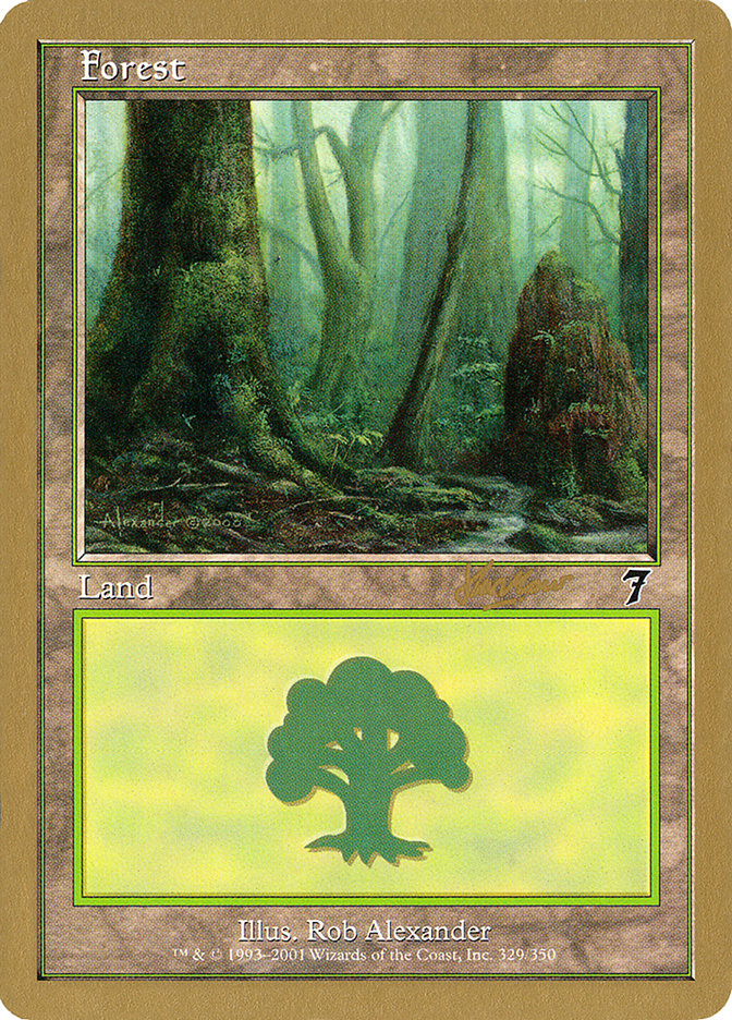 Forest (329) (Sim Han How) [World Championship Decks 2002] | L.A. Mood Comics and Games