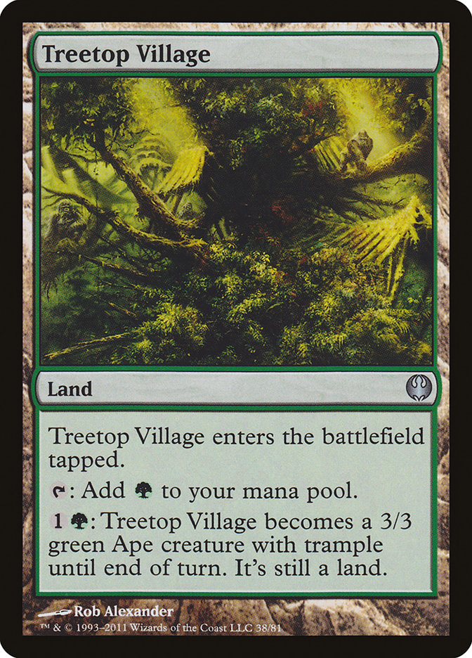 Treetop Village [Duel Decks: Knights vs. Dragons] | L.A. Mood Comics and Games