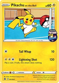 Pikachu on the Ball (001/005) [Miscellaneous Cards] | L.A. Mood Comics and Games