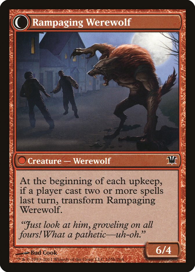 Tormented Pariah // Rampaging Werewolf [Innistrad] | L.A. Mood Comics and Games