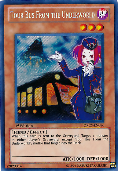 Tour Bus From the Underworld [ORCS-EN086] Secret Rare | L.A. Mood Comics and Games
