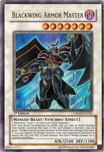 Blackwing Armor Master [CRMS-EN041] Ultra Rare | L.A. Mood Comics and Games