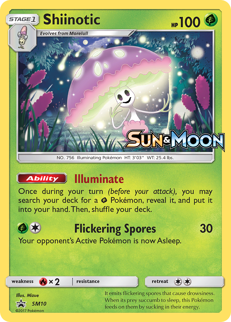 Shiinotic (SM10) [Sun & Moon: Black Star Promos] | L.A. Mood Comics and Games