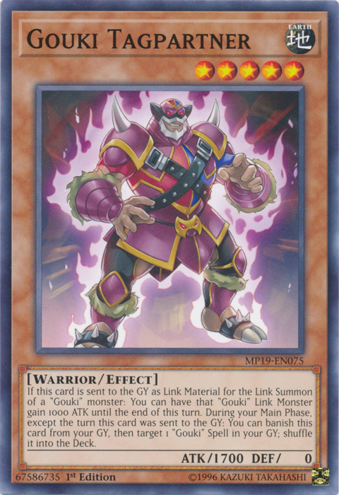 Gouki Tagpartner [MP19-EN075] Common | L.A. Mood Comics and Games