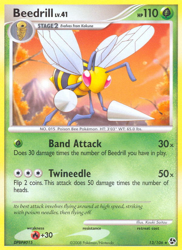 Beedrill (13/106) [Diamond & Pearl: Great Encounters] | L.A. Mood Comics and Games