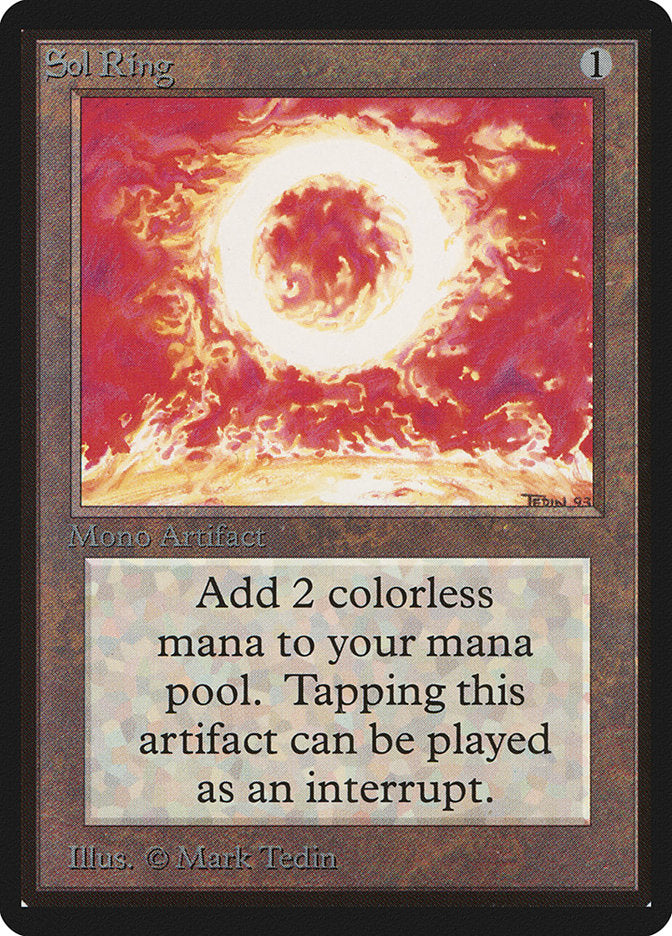 Sol Ring [Beta Edition] | L.A. Mood Comics and Games