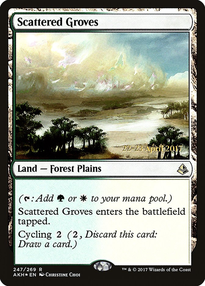 Scattered Groves [Amonkhet Prerelease Promos] | L.A. Mood Comics and Games