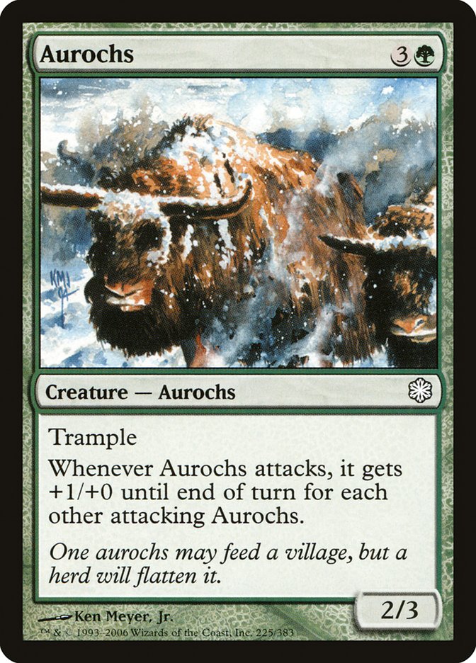 Aurochs [Coldsnap Theme Decks] | L.A. Mood Comics and Games