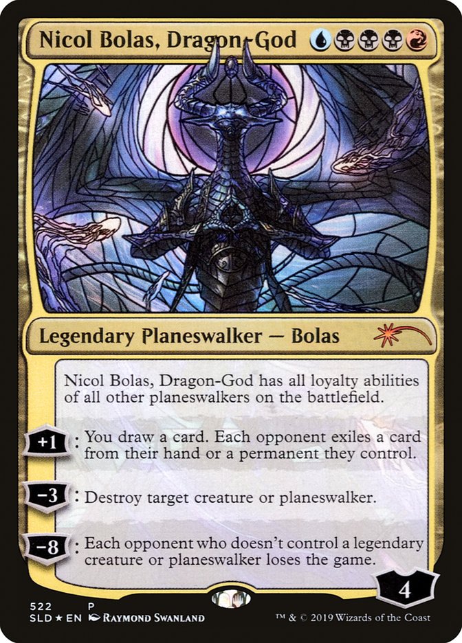 Nicol Bolas, Dragon-God (Stained Glass) [Secret Lair Drop Promos] | L.A. Mood Comics and Games