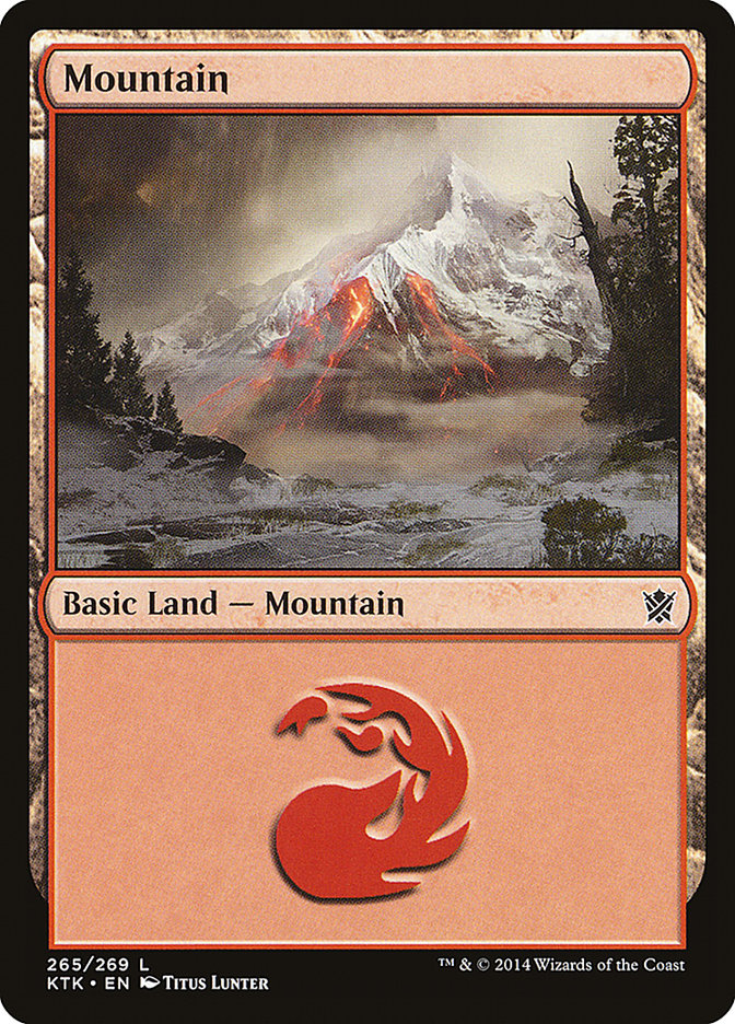 Mountain (265) [Khans of Tarkir] | L.A. Mood Comics and Games