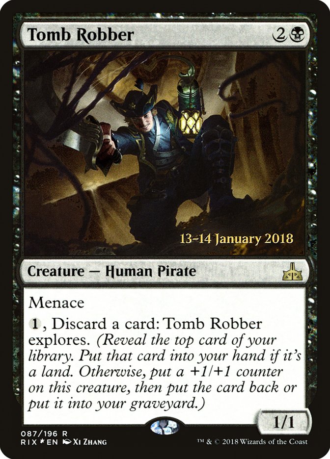 Tomb Robber [Rivals of Ixalan Prerelease Promos] | L.A. Mood Comics and Games